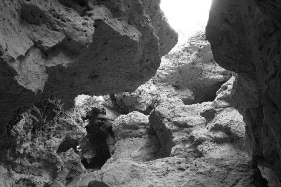 Sesriem Canyon in the Kalahari of Namibia