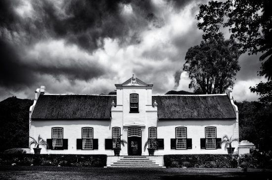 The main building at Buitenverwachting wine estate