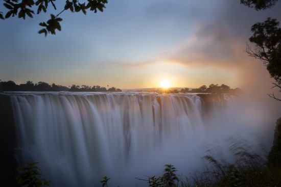 Atardecer en las Cataratas Victoria. Foto: Philip Judd