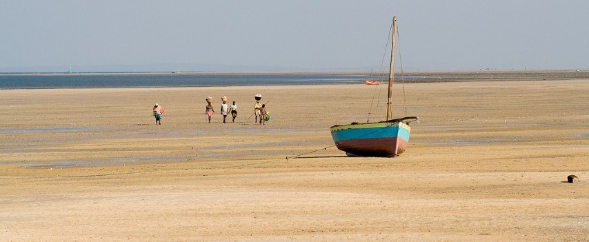 Fischerboot Mosambik