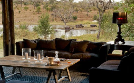 Lounge in der Chitwa Chitwa Game Lodge