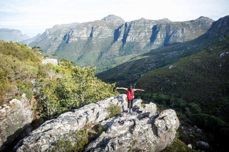 Randonnée au Cap sur Table Mountain, Afrique du Sud