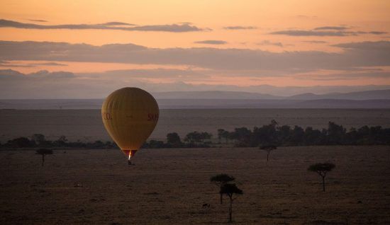 Ver África desde un globo aerostático, ¿por qué no?