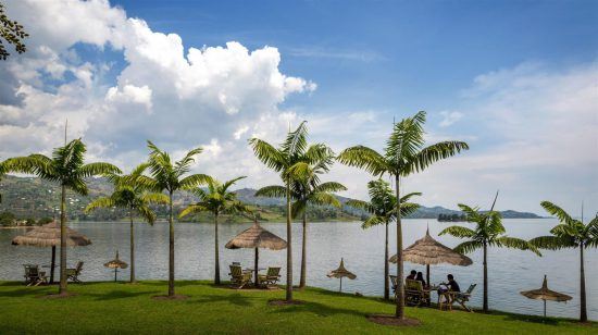 Uferpromenade am Lake Kivu in Ruanda