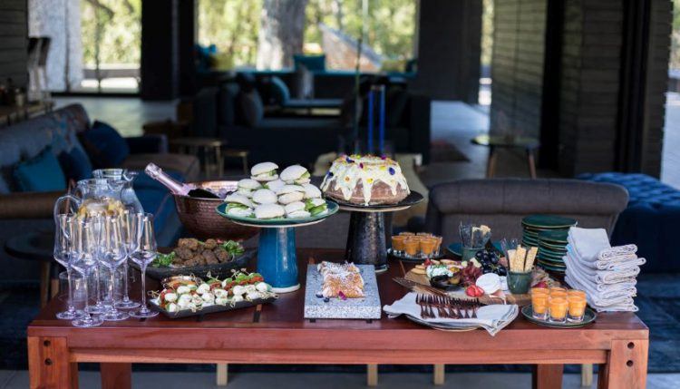 High Tea à Silvan Safari, Sabi Sand, Kruger.