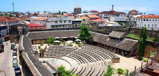 Anfiteatro em Stone Town, Zanzibar