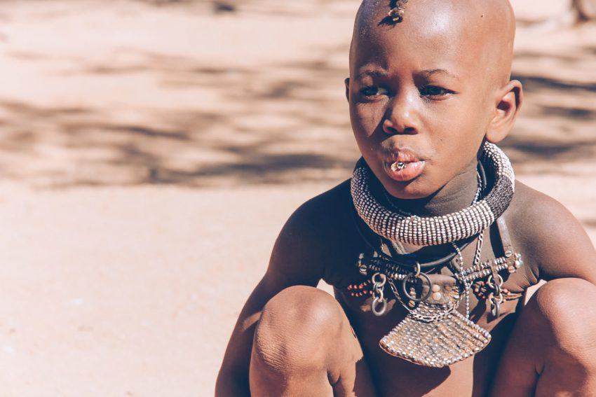 Himba-Schmuck in Namibia