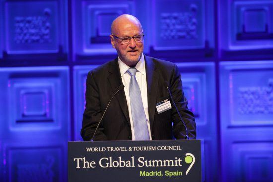 Picture of Derek Hanekom, South Africa's new Minister of Tourism. Appointed by Cyril Ramaphosa.