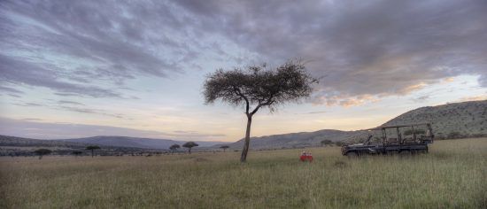 Have the landscape all to yourself while on safari at Klein's Camp