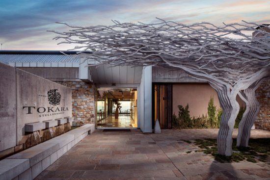 Tokara Entrance with trees