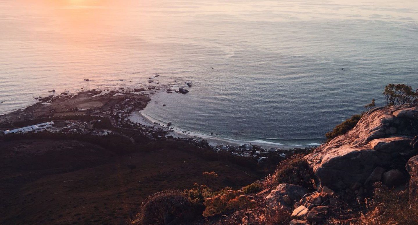 Coucher de soleil à Lion's Head. 