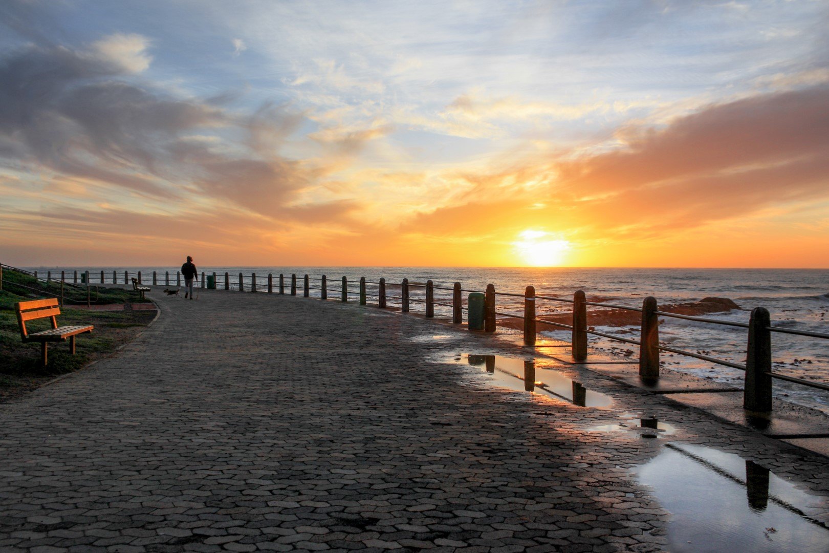 Pôr do sol em Sea Point