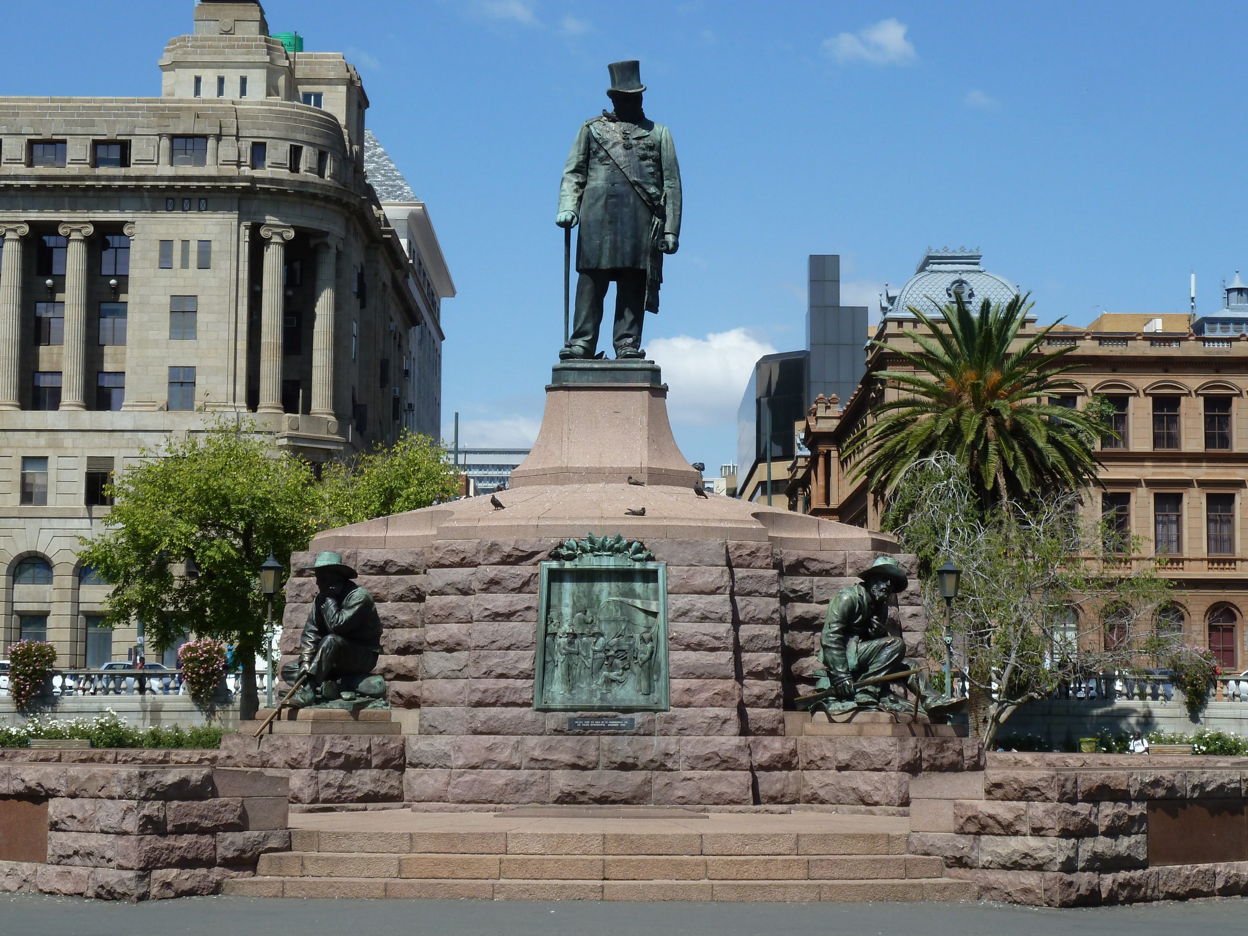 Statue de Paul Kruger à Pretoria