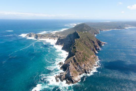 Cape Point und das Kap der Guten Hoffnung aus der Vogelperspektive