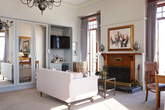 Inside Ellerman House's deluxe house room