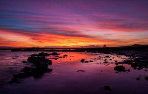 Gordon's Bay : un des plus beaux couchers de soleil du Cap