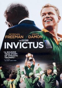 Portada de la película Invictus, la adaptación al cine de la novela de John Carlin