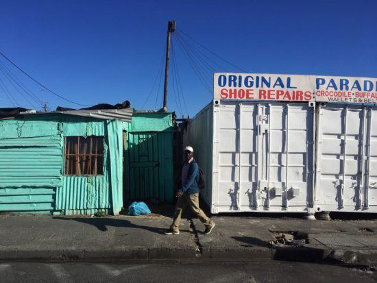 Dans les rues de Khayelitsha.