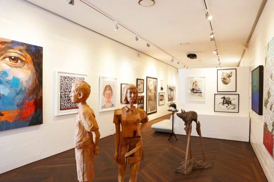 An inside look at Ellerman House's art gallery, home to a vast collection of contemporary South African artwork.