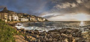 Atardecer en Bantry bay, Ciudad del Cabo