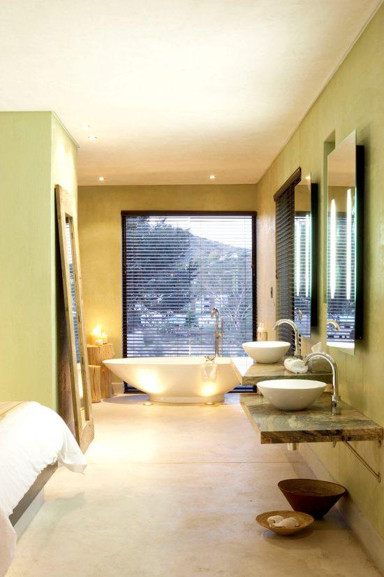 Badezimmer im Olive Exclusive All-Suite Hotel