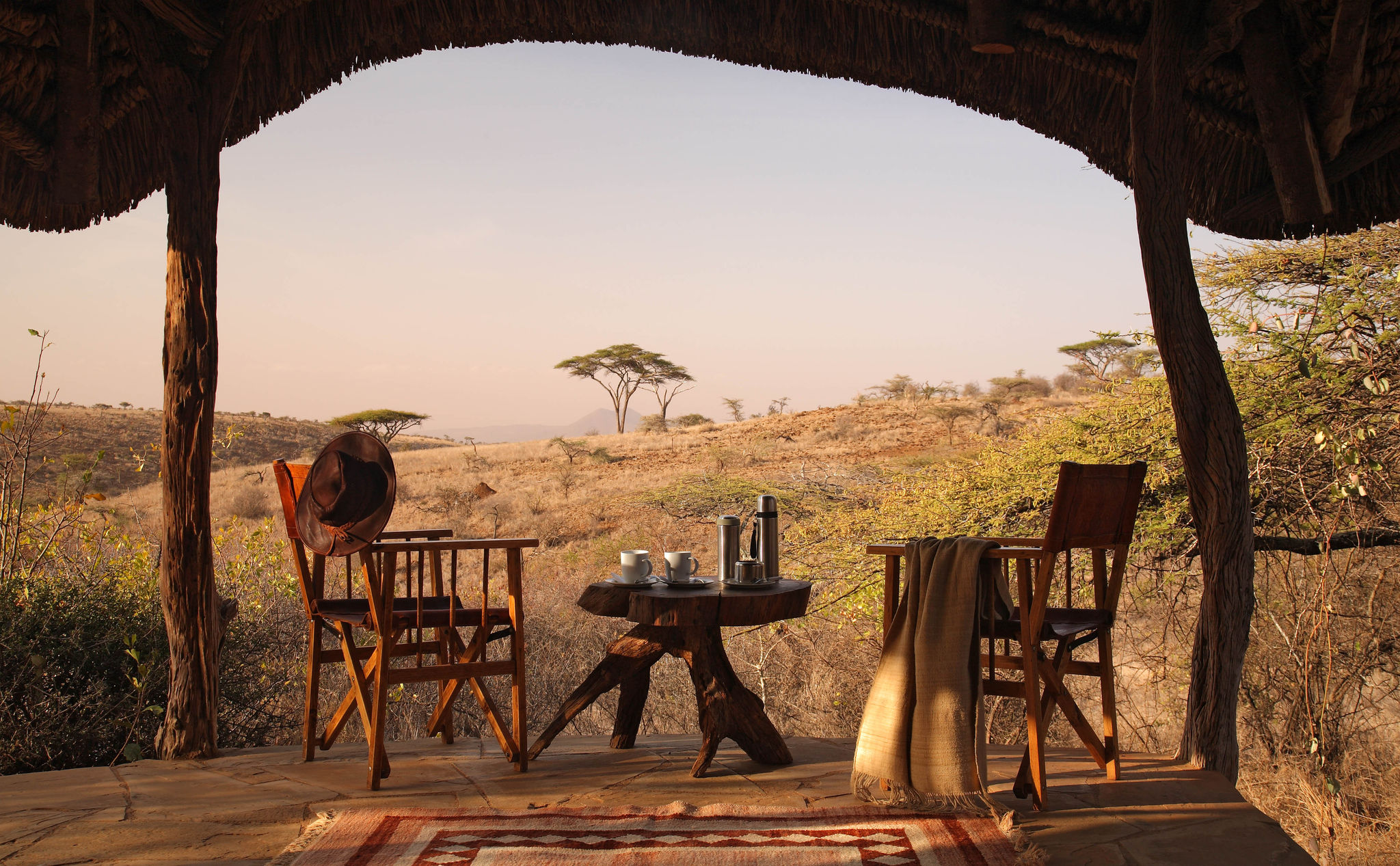 Lewa Safari Camp is where Prince William popped the the question to Kate, making this camp one of the Royal Family's favourite places to stay in Africa