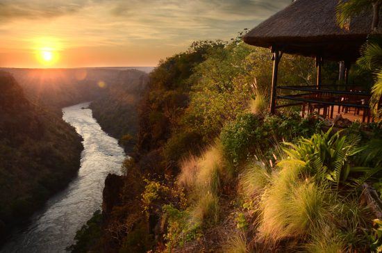 Gorges Lodge is a 22 km road transfer from Victoria Falls airport