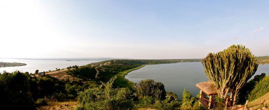 Vista panorámica del Parque Nacional Queen Elizabeth