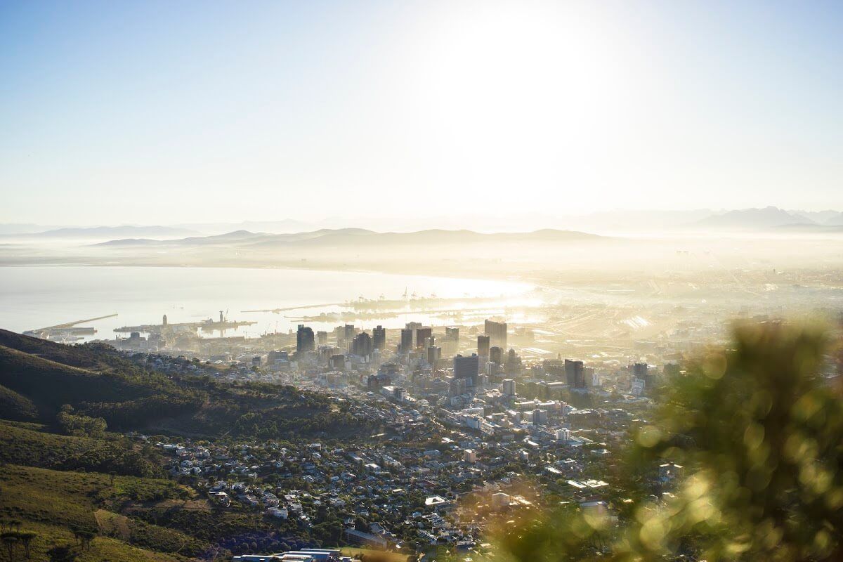 Le Cap au petit matin, une des villes d'Afrique à ne pas manquer