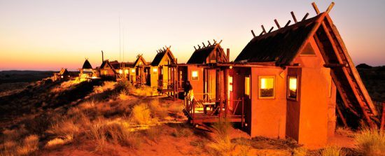 Last light at !Xaus Lodge in Kgalagadi Transfrontier Park