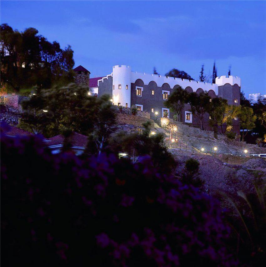 Hotel Heinitzburg in der Abendstimmung