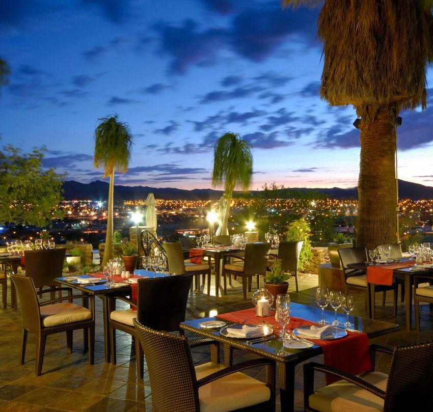 Ausblick vom Hotel Heinitzburg