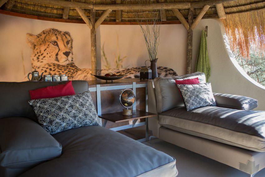 Entspannung am Tag im Okonjima Luxury Bush Camp