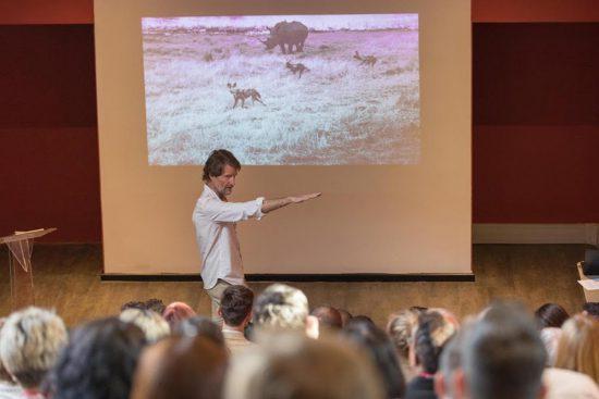 Rhino X speaker Colin Bell founded Wilderness Safaris with one of the best guides in Southern Africa, Chris McIntyre