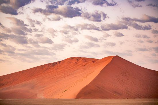 Rote Dünen in Namibia