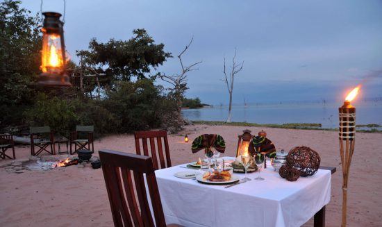 The food at Changa Safari Camp is delicious and fresh