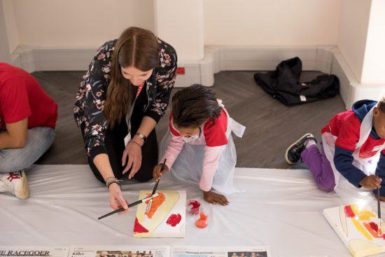 A sus cinco años, los peques demostraron ser auténticos artistas