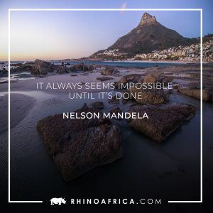 Quote from Madiba to celebrate Mandela Day