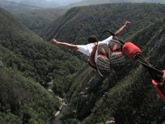 Bungeejumping an der Garden Route