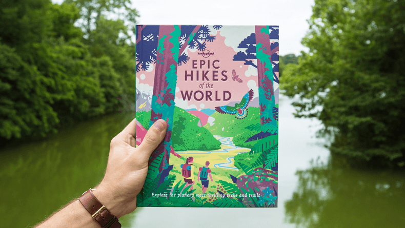 Livro "Epic Hikes of the World" da Lonely Planet foi lançado em 2018 e conta com sugestões de trilhas na África do Sul