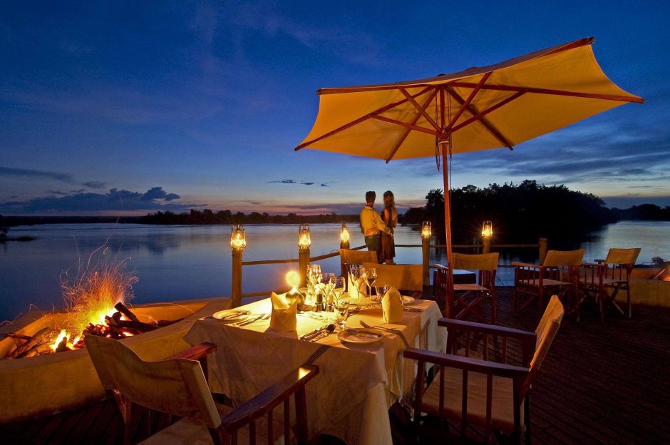 Romantic dinner at Sanctuary Sussi & Chuma Lodge