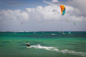 vacances à l'île maurice : kitesurf, windsurf