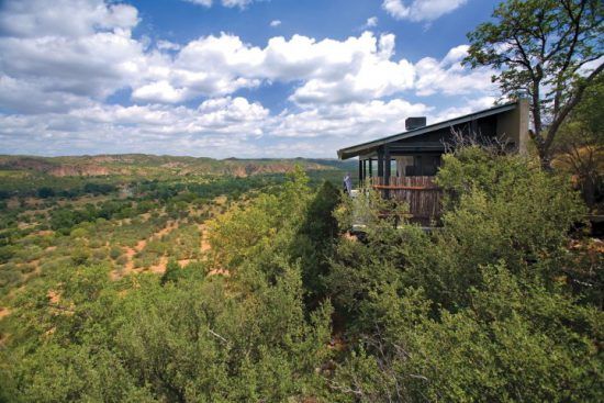 Die Lodge The Outpost eingebettet in die unberührte Natur Südafrikas