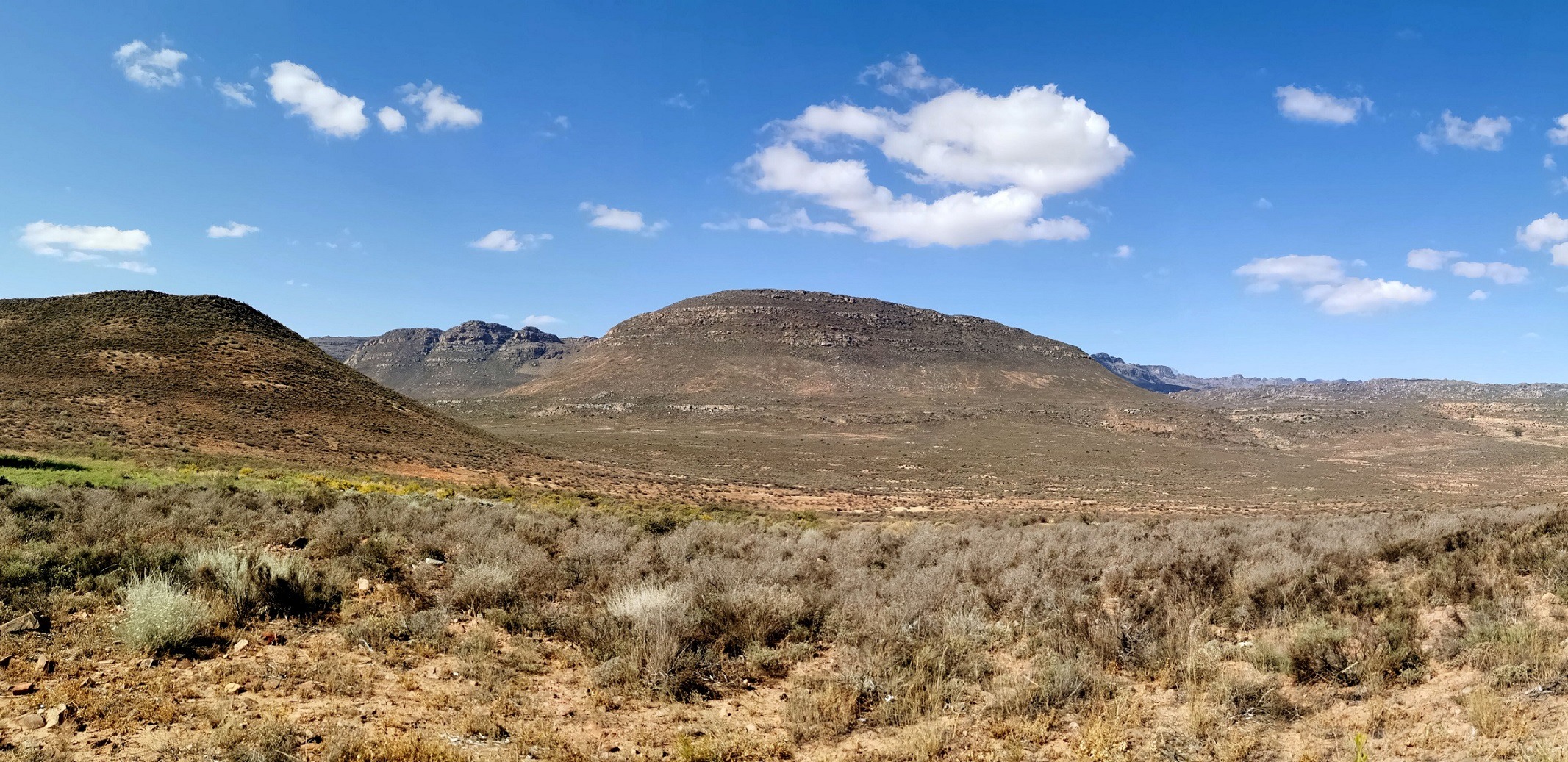 Ausblick auf die wunderschönen Cederberg Mountains