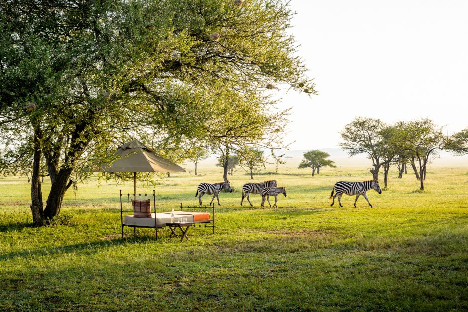 Experience the great migration in Tanzania with Singita Sabora Tented Camp