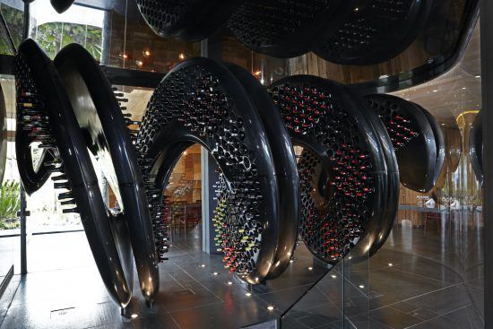 State-of-the-art wine cellar at Ellerman House