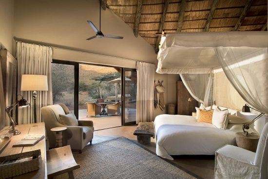 Luxury room at Tswalu Tarkuni Lodge