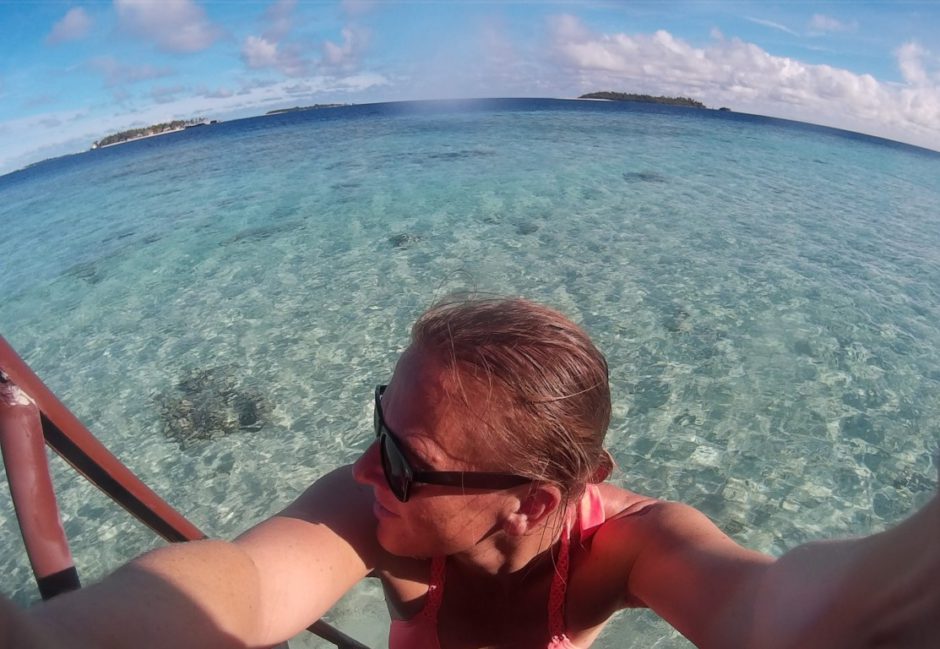 Les pieds dans l’eau en un clin d’oeil