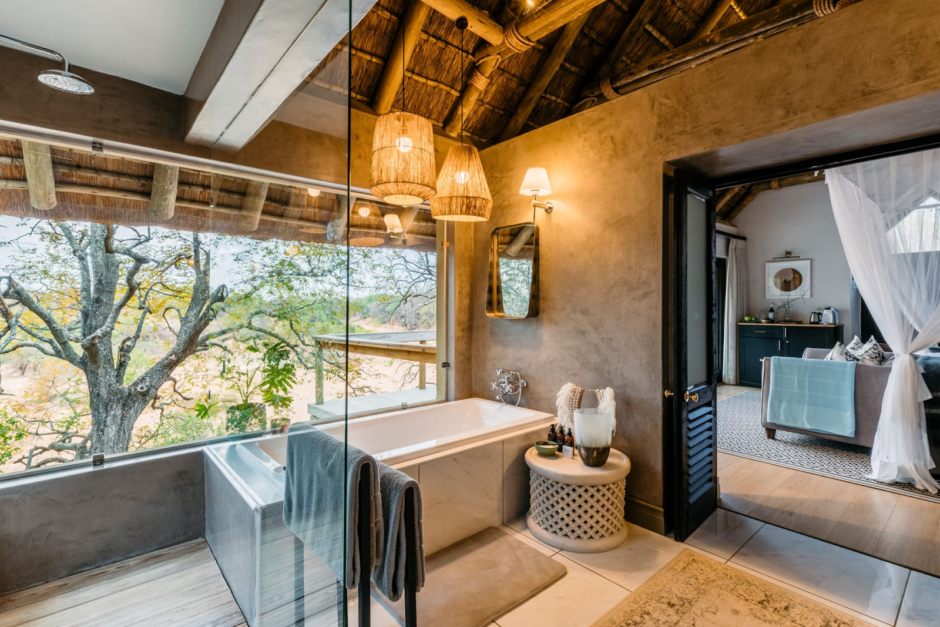 Bathroom at Thornybush Game Lodge