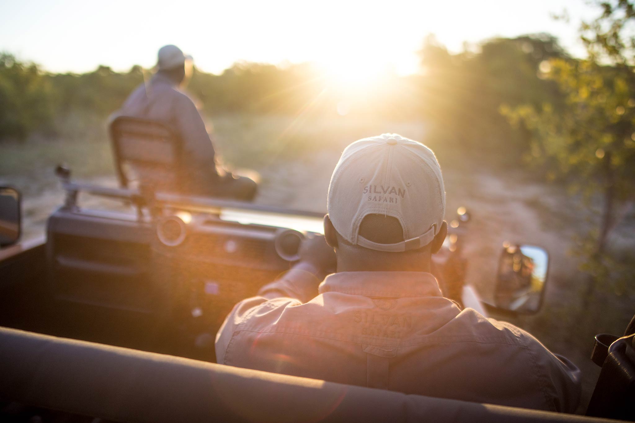 Reisejahr 2022: Pirschfahrt von der Silvan Safari Lodge